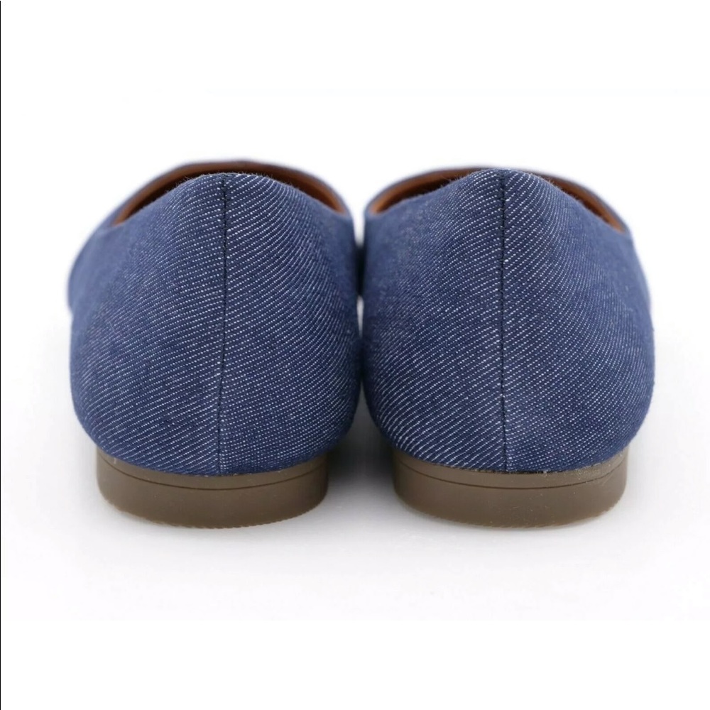 Vionic Gem Caballo Denim Blue Slip On Ballet Flats - Picture 5 of 6